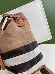Burberry Bucket Bag Brown Strap 25x34x19cm - 3