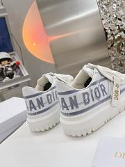 Dior ID Sneaker White/French Blue S93B - 3