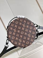 Louis Vuitton Wheel Box Monogram Canvas Brown M59706 23x23x8cm - 2