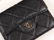Chanel Mini Coin Case Chain Grained Leather Golden-Metal A81465 8×12×2.5cm - 4