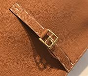 Hermes Mini Halzan Tan 22cm - 3