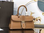 Delvaux Mini Brillant East/West Tan AA0417 28x10x16cm - 3