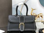 Delvaux Mini Brillant East/West Black AA0417 28x10x16cm - 1