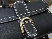 Delvaux Mini Brillant East/West Black AA0417 28x10x16cm - 6