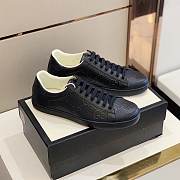Gucci Men's Ace GG Embossed Sneaker Black 625787  - 1