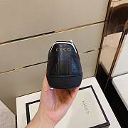 Gucci Men's Ace GG Embossed Sneaker Black 625787  - 5