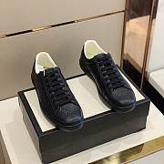 Gucci Men's Ace GG Embossed Sneaker Black 625787  - 6