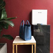 Celine Nano Luggage Blue 20x20x10cm - 3