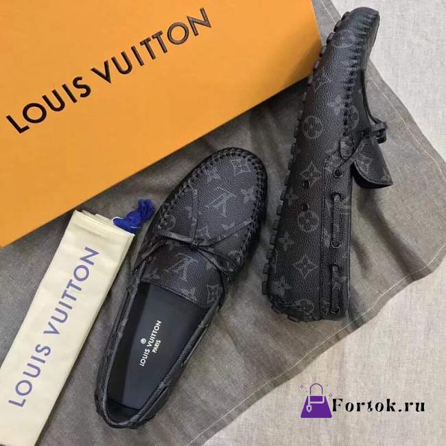 Louis Vuitton Arizona Loafers Black 1A441U - 1