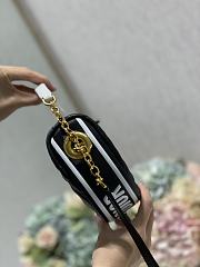 Dior Small Vibe Hobo Bag Lambskin Black M7200 20×15×7cm - 5