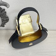 Fendi Cookie Leather Black 8BS065 22×17.5×4.5cm - 2