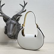Fendi Cookie Leather White 8BS065 22×17.5×4.5cm - 2