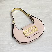 Fendi Cookie Leather Pink 8BS065 22×17.5×4.5cm - 5