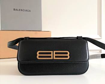 Balenciaga Small Gossip Bag Leather 23.5x12.4x10.4cm