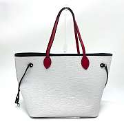 Louis Vuitton Neverfull MM Epi Leather White M55591 31cm - 1