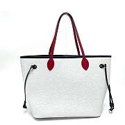 Louis Vuitton Neverfull MM Epi Leather White M55591 31cm - 5