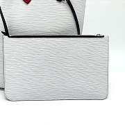 Louis Vuitton Neverfull MM Epi Leather White M55591 31cm - 2