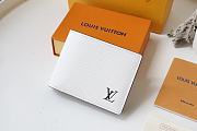 Louis Vuitton Multiple Wallet Epi Leather White M80770 ‭11.5x9x1.5cm  - 1