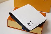 Louis Vuitton Multiple Wallet Epi Leather White M80770 ‭11.5x9x1.5cm  - 6