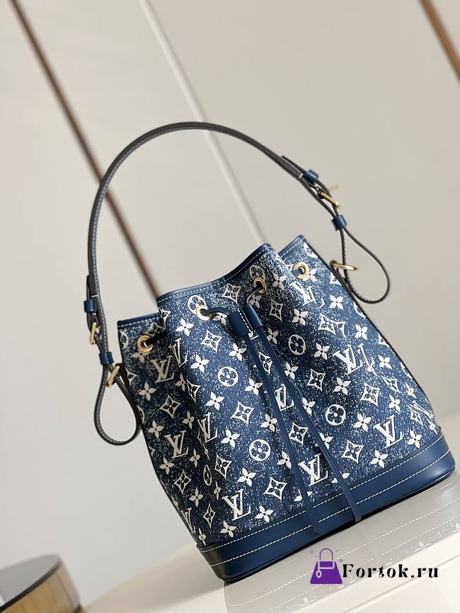 Louis Vuitton Petit Noe Denim M59606 25x28.5x20.0cm - 1