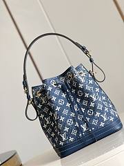 Louis Vuitton Petit Noe Denim M59606 25x28.5x20.0cm - 1