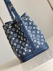 Louis Vuitton Petit Noe Denim M59606 25x28.5x20.0cm - 5