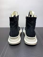 Rick Owens DRKSHDW Abstract High-top Sneakers  - 3