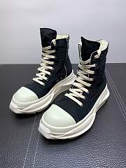 Rick Owens DRKSHDW Abstract High-top Sneakers  - 5