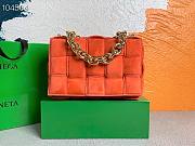 Bottega Veneta Chain Cassette Suede Maple 631421 26x18x8cm - 6