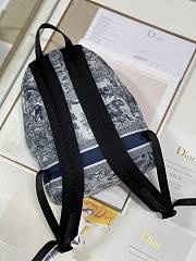 Dior Small DiorTravel Backpack 21.5×31.5×13cm - 5