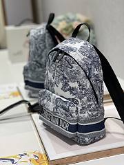 Dior Small DiorTravel Backpack 21.5×31.5×13cm - 3