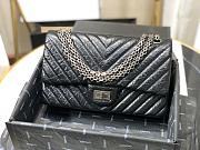 Chanel Medium Reissue 2.55 Aged Chervon Leather Silver-tone Metal 25cm - 4