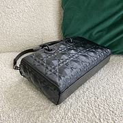 Dior Lady D-Joy Diamond Motif Black M0540 26x13.5x5cm - 2