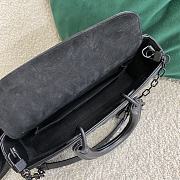 Dior Lady D-Joy Diamond Motif Black M0540 26x13.5x5cm - 4