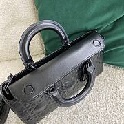 Dior Lady D-Joy Diamond Motif Black M0540 26x13.5x5cm - 5