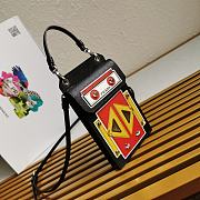 Prada Runway Saffiano Leather Smartphone Case Robot 2ZH068 19x11cm - 6