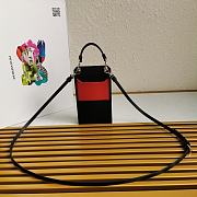 Prada Runway Saffiano Leather Smartphone Case Robot 2ZH068 19x11cm - 4