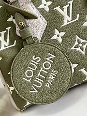 Louis Vuitton Speedy 20 Monogram Leather Khaki Green/Creme M46118 20.5x13.5x12cm - 6