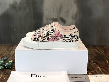 Dior Walk'n' Sneaker Multicolor Cotton 