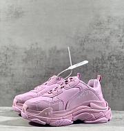 Balenciaga Triple S Low-top Sneakers Pink  - 1