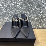 Versace Artifact Mules Stain Black 1B00V - 5