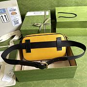 Gucci 100 Belt Bag Yellow 24x14x5.5cm - 4
