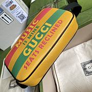 Gucci 100 Belt Bag Yellow 24x14x5.5cm - 2