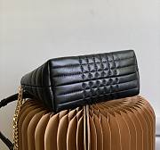Burberry Small Lola Shoulder Bag Quilted Black 27.5x11x12cm - 6
