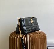 Burberry Small Lola Shoulder Bag Quilted Black 27.5x11x12cm - 5