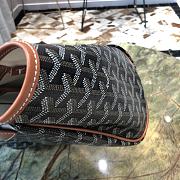 Goyard Rouette PM Canvas Black/Brown 30x22x14cm - 2