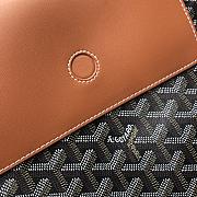 Goyard Rouette PM Canvas Black/Brown 30x22x14cm - 3