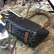 Goyard Rouette PM Canvas Black/Brown 30x22x14cm - 4
