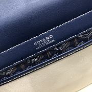 Goyard Rouette PM Canvas Blue 30x22x14cm - 3