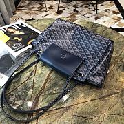 Goyard Rouette PM Canvas Blue 30x22x14cm - 4